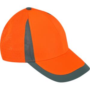 BASEBALL CAP WITH MESH COLOUR ORANGE L1010400