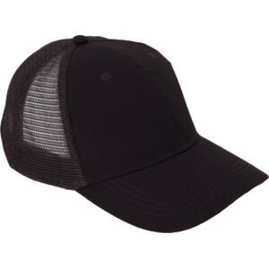 BASEBALL CAP WITH MESH COLOUR BLACK L101120S