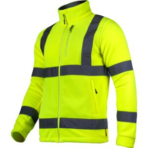 HIGH-VISIBILITY FLEECE JACKET COLOUR YELLOW L4010901