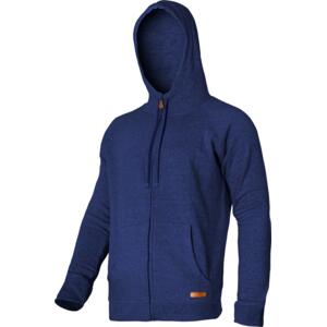 HOODED SWEATSHIRT WITH ZIP COLOUR BLUE L4011201