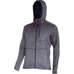 HOODED SWEATSHIRT WITH ZIP COLOUR GRAY L4013501