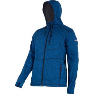 HOODED SWEATSHIRT WITH ZIP COLOUR BLUE L4014101