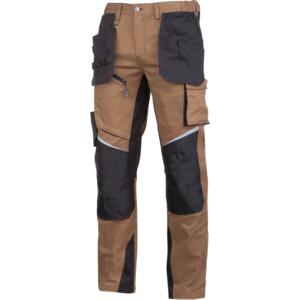 TROUSERS PROTECTIVE TO THE WAIST, SLIM FIT COLOUR BROWN - BLACK L4052201
