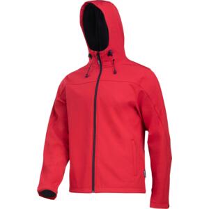 SOFT-SHELL JACKET WITH HOOD COLOUR RED L4094101