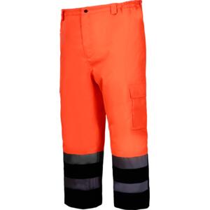 HIGH-VISIBILITY PADDED TROUSERS COLOUR ORANGE L4100101