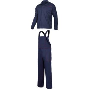 ANTISTATIC WELDING CLOTHES - SET (JACKET, BIB PANTS) L4140411