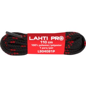 FLAT SHOE LACES COLOUR BLACK - RED L9040710