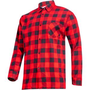 CHECKED FLANNEL SHIRT COLOUR RED LPKF1S