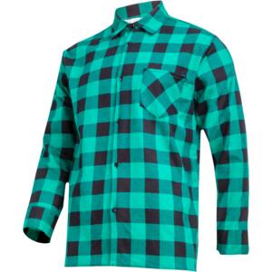 CHECKED FLANNEL SHIRT COLOUR GREEN LPKF2S