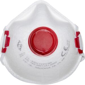 MASCĂ PRAF ERGONOMICĂ CU SUPAPĂ (FFP3), 3/SET 46076