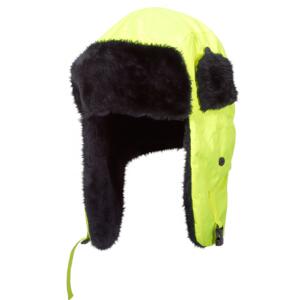 PADDED CAP WITH FLAPS COLOUR YELLOW L1020200