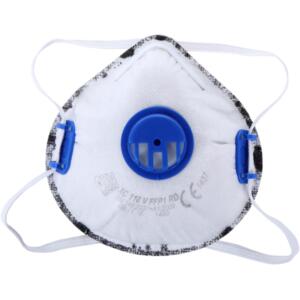 FFP1 DUST-PROOF MASK WITH A VALVE AND AN ACTIVATED CARBON LAYER L120090S