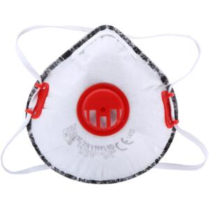 FFP2 DUST-PROOF MASK WITH A VALVE AND AN ACTIVATED CARBON LAYER L120100S
