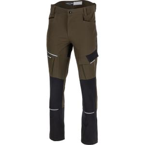 SPODNIE , SLIM FIT L4056601 SZÍN ZÖLD - FEKETE L4056601