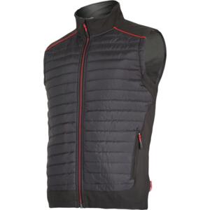 VESTĂ MATLASATĂ CULOARE NEGRU L4131001