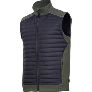 PADDED VEST COLOUR BLACK - GREEN L4131801